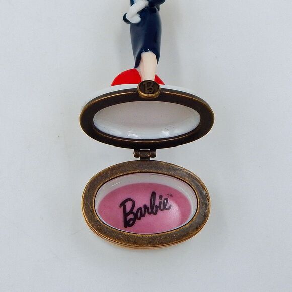 Commuter Barbie (1959-1960) Trinket Hinge Box 2000 Shoes Midwest Of Cannon Falls - Picture 9 of 9